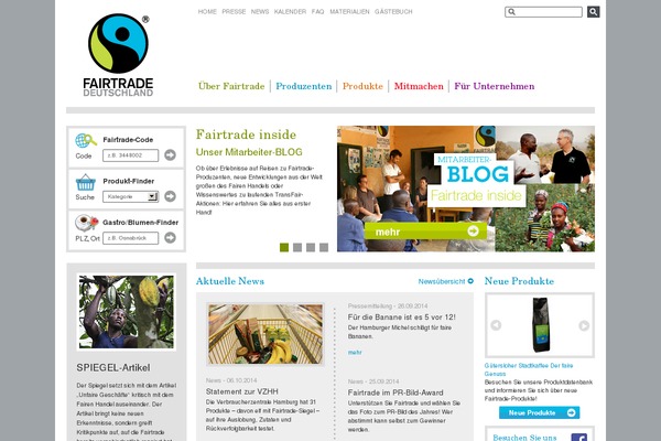 fairtrade WordPress theme, websites list used fairtrade theme fairtrade theme websites examples