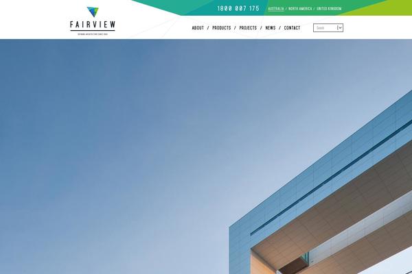 Fairview theme site design template sample