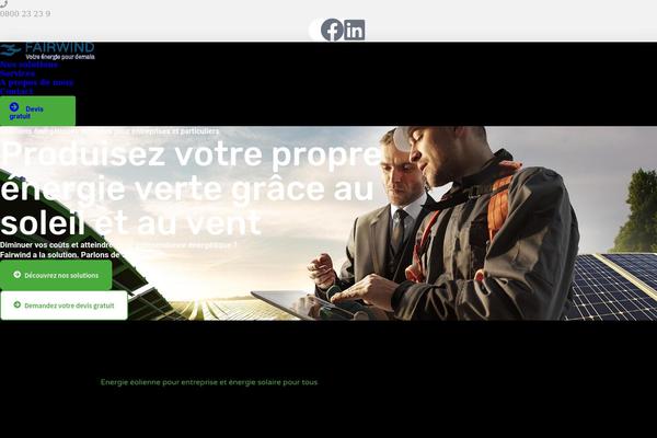 fairwind.be site used Solatec