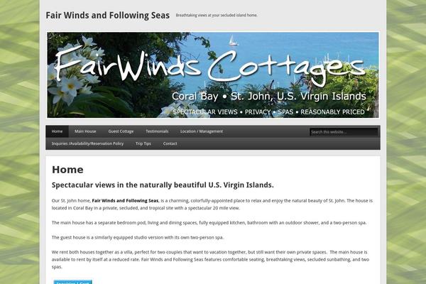 fairwindscottages.com site used Esplanade