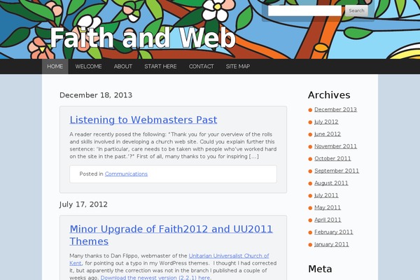 faithandweb.com site used Kotha