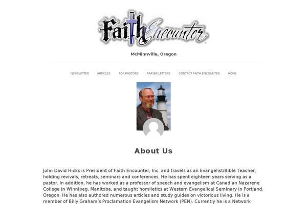 faithencounter.org site used Gravit