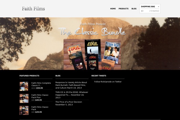 The Retailer theme site design template sample