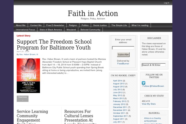 Magazine Basic theme site design template sample