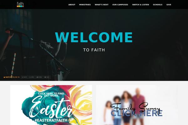 faithishere.org site used Faith