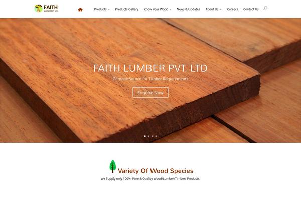 Divi theme site design template sample