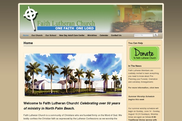 faithlutheran-npb.com site used Weaver II