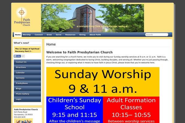 Suffusion theme site design template sample