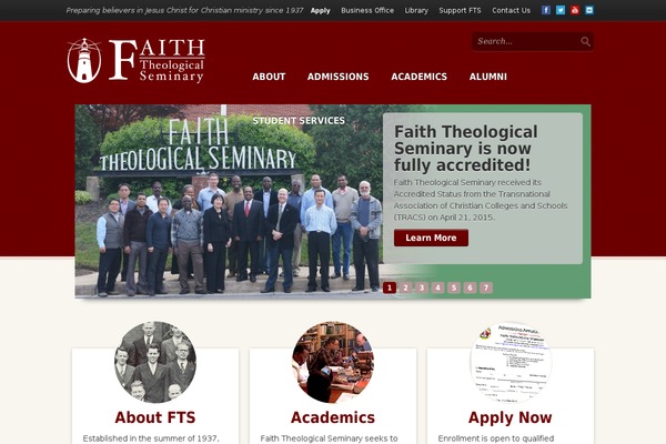 faiththeological.org site used Fts