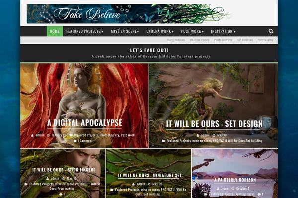 Valenti theme site design template sample