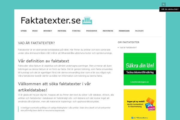 faktatexter.se site used Corsa24