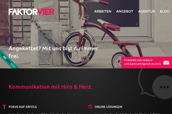 faktorvier.ch site used F4