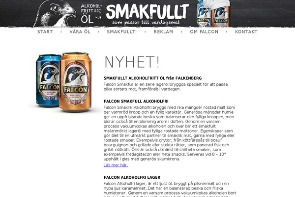 falcon.se site used Smakfull