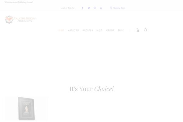 Booklovers theme site design template sample