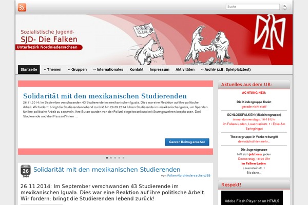 falken-nordniedersachsen.de site used Graphene