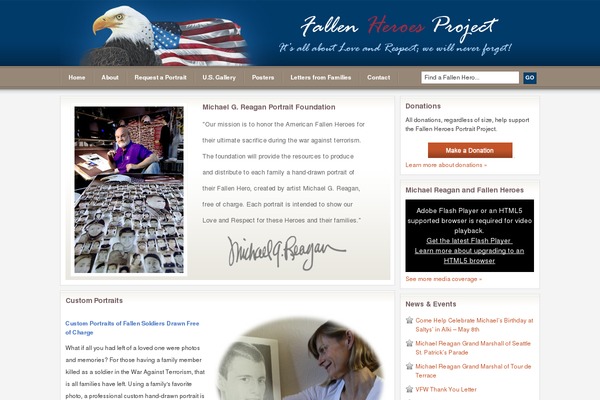 fallenheroesproject.org site used Fhp