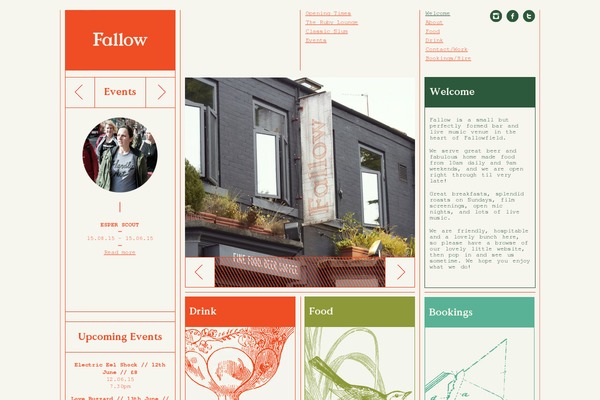 fallowcafe.com site used Fallow