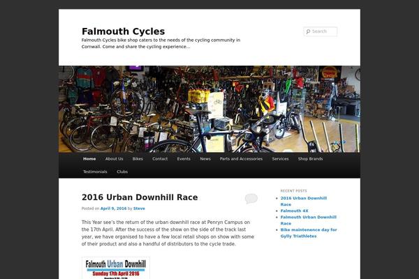 falmouthcycles.com site used office
