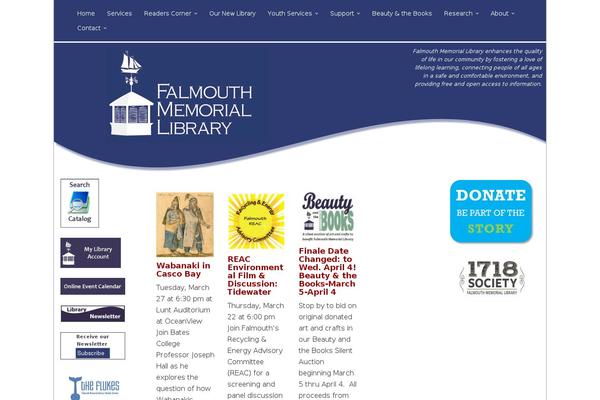 falmouthmemoriallibrary.org site used Fml