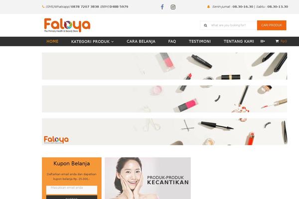 faloya.com site used Socute-child