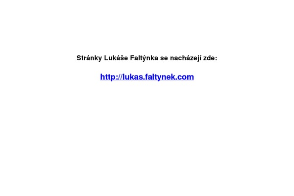faltynek.com site used Woodenbox