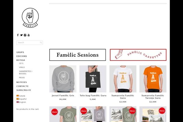 famelic.com site used Ishoppthemeres