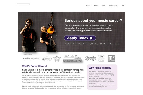 PageLines theme site design template sample