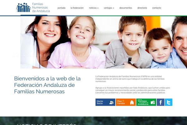 familiasnumerosasdeandalucia.org site used Gabby