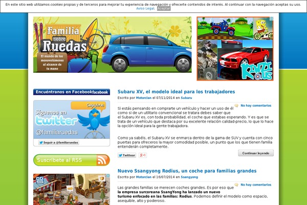 familiasobreruedas.com site used Motorclan