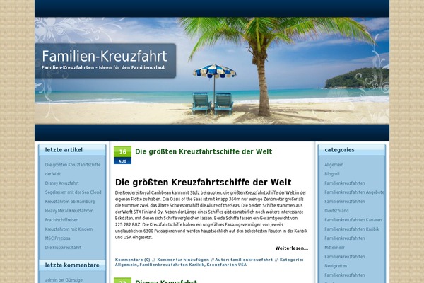 beach_trip theme websites examples