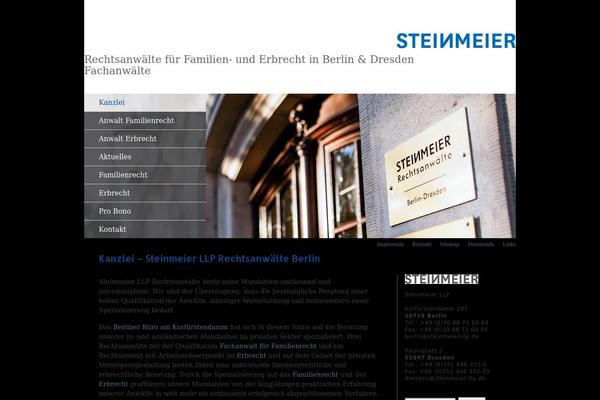 familienrecht-erbrecht-steinmeier-llp.de site used Steinmeier-theme