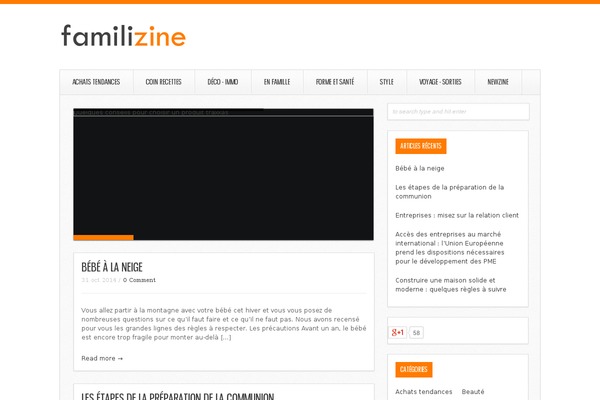 familizine.fr site used Ares