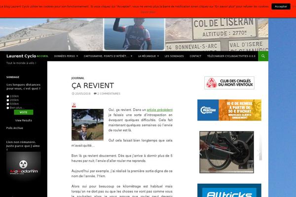 Site using Facebook-auto-publish plugin