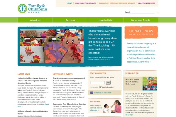 familyandchildrensagency.org site used Fca