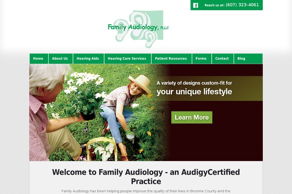 familyaudiologyonline.com site used Audigy4