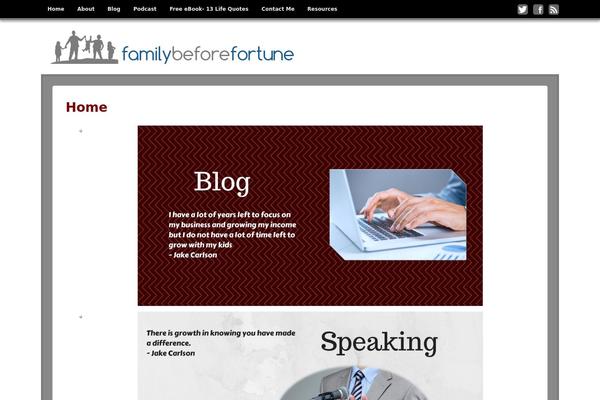 Get Noticed theme site design template sample