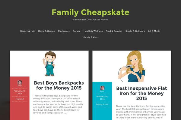 familycheapskate.com site used Fara