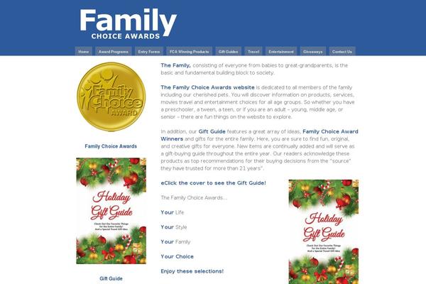 familychoiceawards.com site used Fca