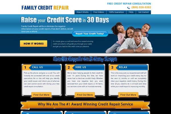 familycreditrepair.com site used Creditrepair