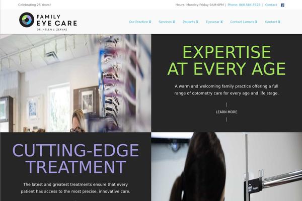 Site using Cornerstone plugin