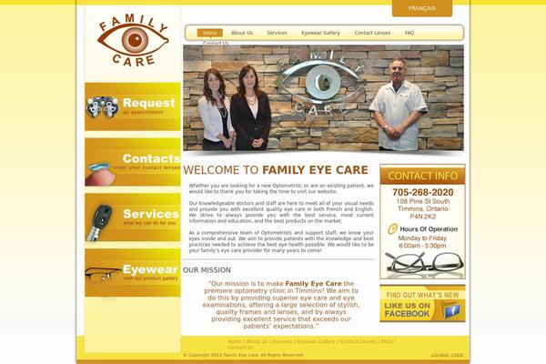 Twenty Ten theme site design template sample