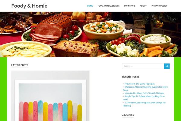 Naya Lite theme site design template sample