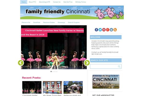 familyfriendlycincinnati.com site used Crave Theme