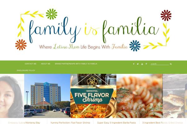 familyisfamilia.com site used Magnolia