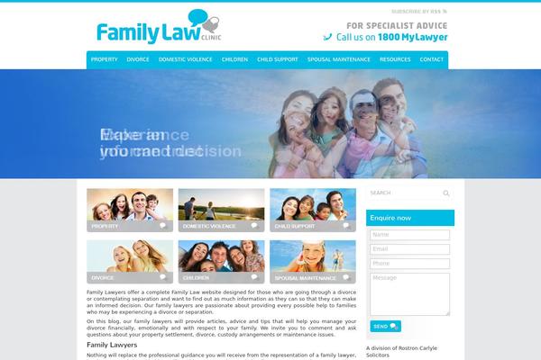 familylawclinic.com.au site used Familylawclinic