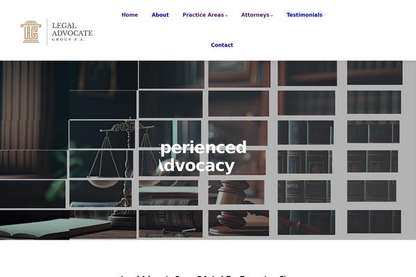 Aeron theme site design template sample