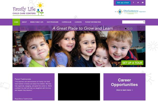 familylifecenters.org site used Be Human