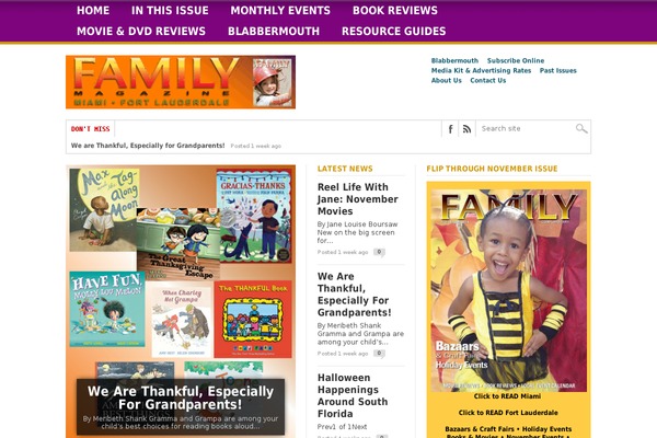 familymagazine.biz site used Max Mag