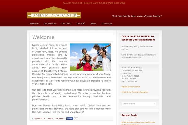 Fmc theme site design template sample