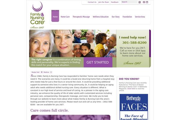 familynursingcare.com site used Rttheme17-upgrade